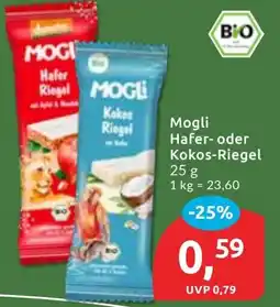 Budni Mogli Hafer- oder Kokos-Riegel Angebot