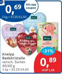 Budni Kneipp Badekristalle Angebot