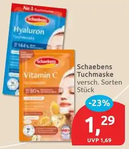 Budni Schaebens Tuchmaske Angebot
