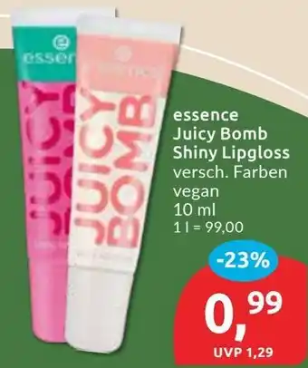 Budni Juicy Bomb Shiny Lipgloss Angebot