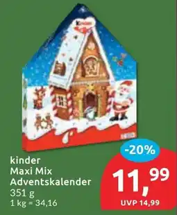 Budni kinder Maxi Mix Adventskalender Angebot