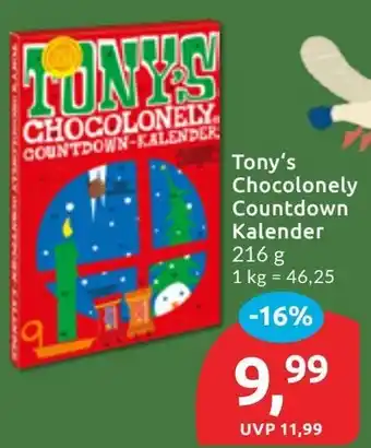 Budni Tony's Chocolonely Countdown Kalender Angebot