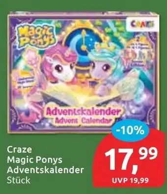 Budni Craze Magic Ponys Adventskalender Angebot