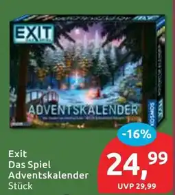 Budni Exit Das Spiel Adventskalender Angebot