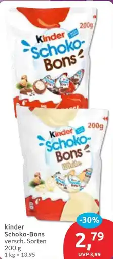 Budni Kinder Schoko- Bons Angebot