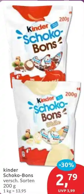 Budni Kinder Schoko- Bons Angebot