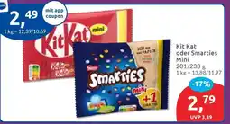Budni Kit Kat oder Smarties Mini Angebot