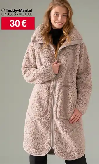 Woolworth Teddy-Mantel Angebot