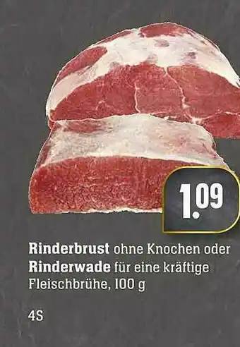 Scheck-in-Center Rinderbrust Oder Rinderwade Angebot