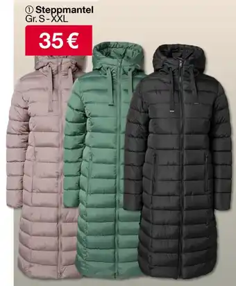 Woolworth Steppmantel Angebot