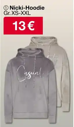Woolworth Nicki-Hoodie Angebot