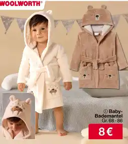 Woolworth orsalino Baby- Bademantel Angebot
