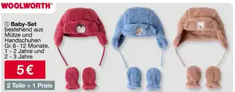 Woolworth Baby-Set Angebot
