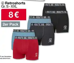 Woolworth ROUTE 66 Retroshorts 2er Pack Angebot