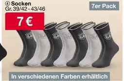 Woolworth ROUTE 66 Socken 7er Pack Angebot