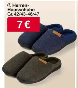 Woolworth Herren- Hausschuhe Angebot