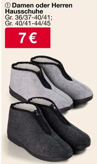 Woolworth Damen oder Herren Hausschuhe Angebot