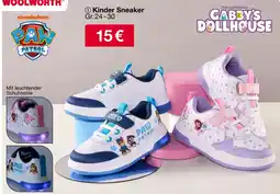Woolworth Kinder Sneaker Angebot