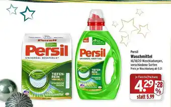 Wasgau Persil Waschmittel Angebot