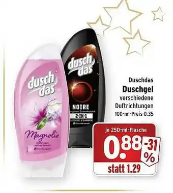 Wasgau Duschdas Duschgel Angebot