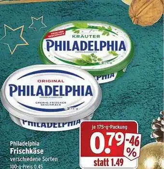 Wasgau Philadelphia Frischkäse Angebot