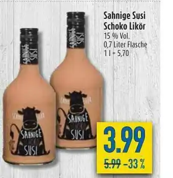 diska Sahnige Susi Schoko Likör Angebot