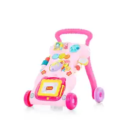 Netto Marken-Discount Chipolino Lauflernwagen Funny, Spielcenter, Melodien und Geräusche, Zeichenbrett pink Angebot