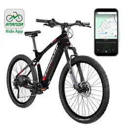Netto Marken-Discount Zündapp Z898 E-Bike E Mountainbike 27,5 Zoll Pedelec 170 - 190 cm Hardtail MTB 10 Gang schwarz rot Angebot