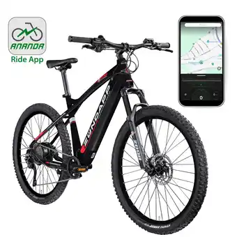 Netto Marken-Discount Zündapp Z898 E-Bike E Mountainbike 27,5 Zoll Pedelec 170 - 190 cm Hardtail MTB 10 Gang schwarz rot Angebot