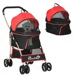 Netto Marken-Discount PawHut Hundetrolley Stahl, Oxfordstoff Angebot