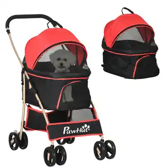 Netto Marken-Discount PawHut Hundetrolley Stahl, Oxfordstoff Angebot