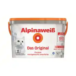toom Baumarkt Innenfarbe 'Alpinaweiß' matt 10 l Angebot