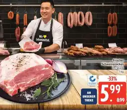 Edeka Frischer Schweinenacken im Stück Angebot