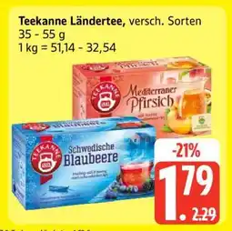 Edeka TEEKANNE Ländertee Angebot