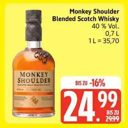 Edeka Monkey Shoulder Blended Scotch Whisky Angebot
