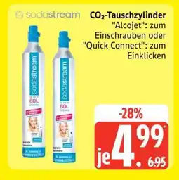 Edeka Sodastream CO2-Tauschzylinder Angebot