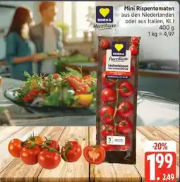Edeka Mini-Rispentomaten Angebot