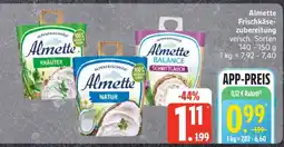 Edeka ALMETTE Frischkäsezubereitung Angebot