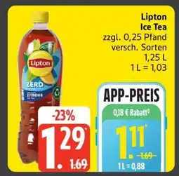 Edeka Lipton Ice Tea Angebot