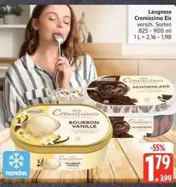 Edeka Langnese Cremissimo Eis Angebot