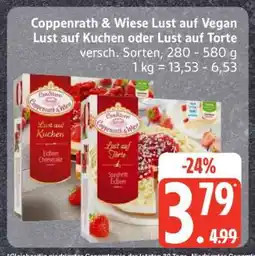 Edeka Coppenrath & Wiese Lust auf Vegan, Lust auf Kuchen oder Lust auf Torte Angebot