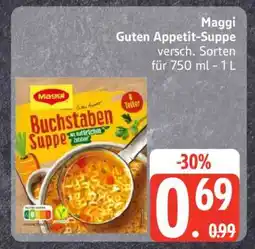 Edeka Maggi Guten Appetit Suppe Angebot