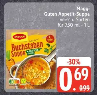 Edeka Maggi Guten Appetit Suppe Angebot