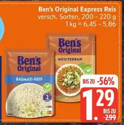 Edeka Ben’s Original Express Reis Angebot