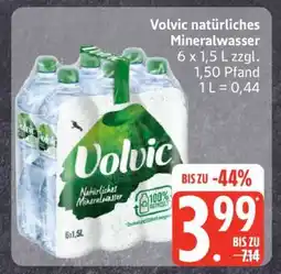Edeka Volvic Natürliches Mineralwasser Angebot