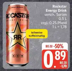 Edeka Rockstar Energy Drink Angebot
