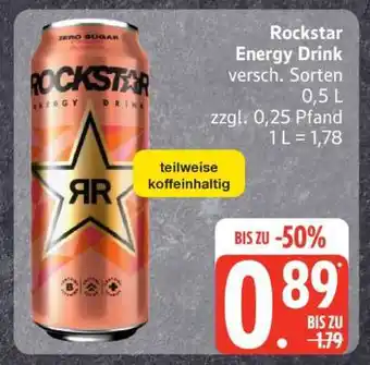 Edeka Rockstar Energy Drink Angebot
