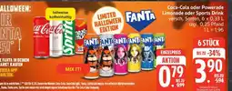 Edeka Coca-Cola oder Powerade Limonade oder Sports Drink Angebot