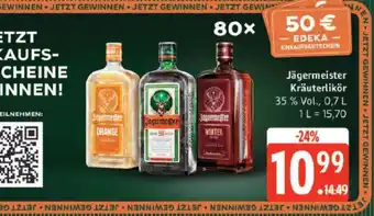 Edeka Jägermeister Kräuterlikör Angebot