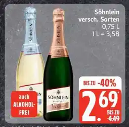 Edeka Söhnlein versch. Sorten Angebot